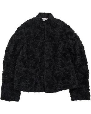 Comme des Garçons Long-Sleeved Casual Jacket - Black