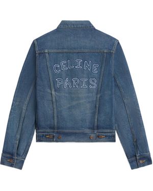 CELINE☆25SS ローウォッシュデニム トラッカージャケット 楽天市場】CELINE セリーヌ Wash Denim Trucker Jacket