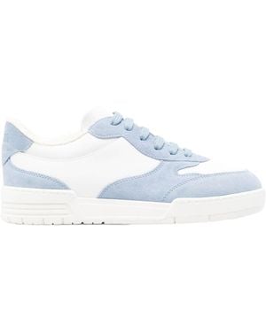 Moschino Lace-Up Low-Cut Casual Shoes - Blue