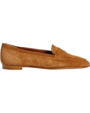Roberto Festa Round-Toe Loafers - Brown