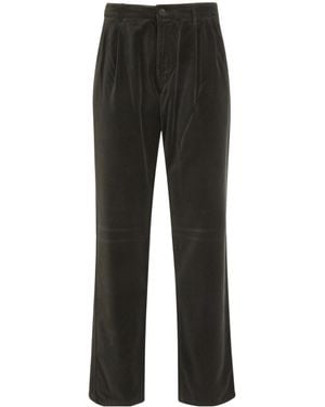 Aspesi Trousers Pleated - Black