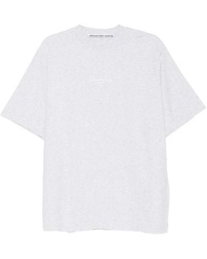 Alexander Wang Oversized Logo T-Shirt - White