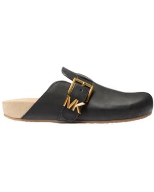 MICHAEL Michael Kors Round-Toe Mules - Brown