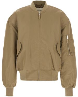Entire studios Broad Bomber Jacket - Green