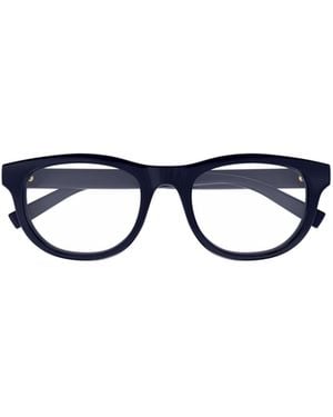 Gucci Eyewear Square Frame Glasses - Blue