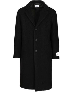 AMISH Oversized Single-Breasted Coat - Black