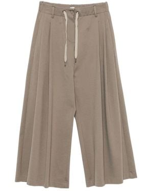Brunello Cucinelli Casual Pants With Belt Loops - Gray