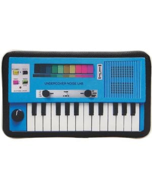 Undercover Keyboard-Print Wallet - Blue