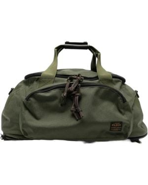 Filson Logo-Patch Zip-Fastening Briefcase - Green
