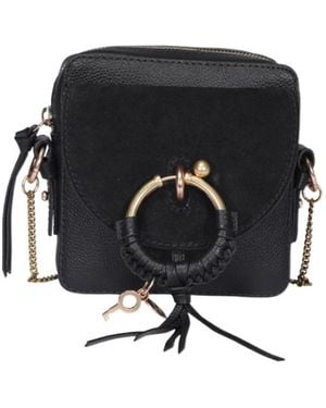 See By Chloé Joan Leather Crossbody Bag - Black