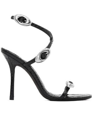 Alexander Wang Buckle Detailed Sandals - Black