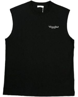 Valentino Sleeveless Vest - Black