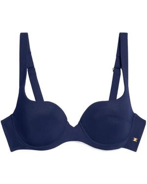 Celine Balconette Top - Blue