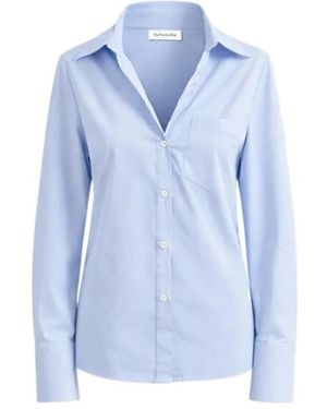 Frankie Shop Long-Sleeved Shirt - Blue