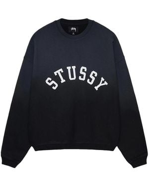 Stussy Oversized Logo Jumper - Black
