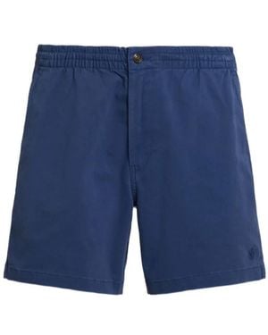Polo Ralph Lauren Embroidered Shorts - Blue