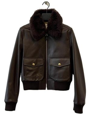 Celine Aviator Blouson Jacket - Black