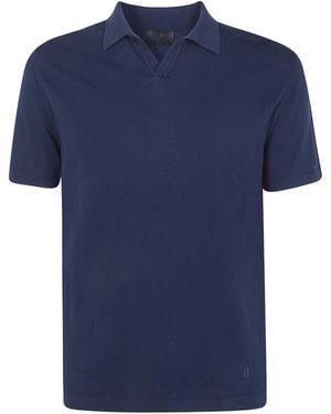 Dondup Short-Sleeve Polo Shirt - Blue