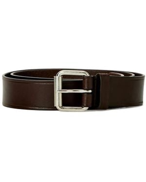 Dries Van Noten Buckle Belt - White