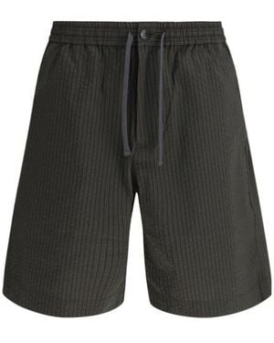 Maison Kitsuné Maison Kitsuné Elasticated Bermuda Shorts - Grey