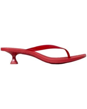 Tory Burch Jelly Heel Flip-Flop - Red