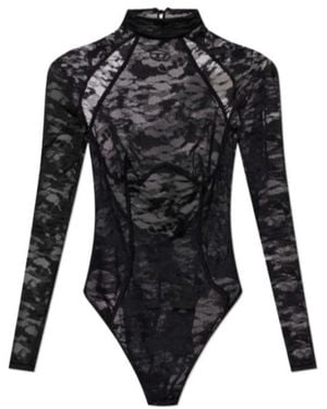 DIESEL Lace Bodysuit - Black