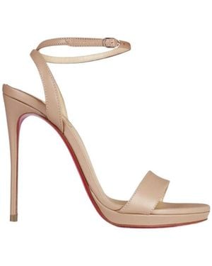 Christian Louboutin High-Heeled Sandals - White