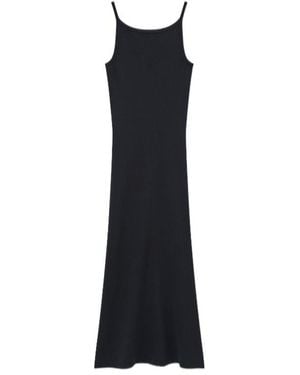 JOSEPH Ribbed Dress - Black