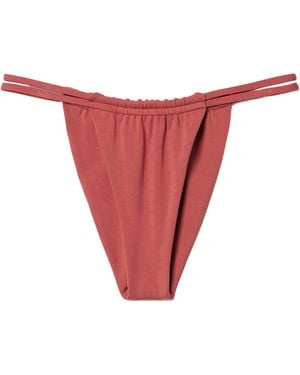 Mara Hoffman Bikini Briefs - Red