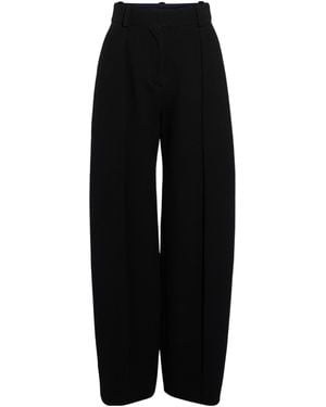 Jacquemus Wide-Leg Trousers - Black