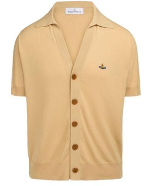 Vivienne Westwood Polo Cardigan - Natural