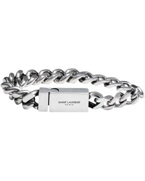 Saint Laurent Minimalist Bracelet - White
