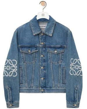 Loewe Anagram Jacket - Blue