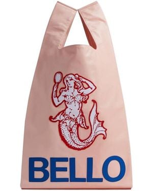 Bottega Veneta Supermercato Tote - Pink