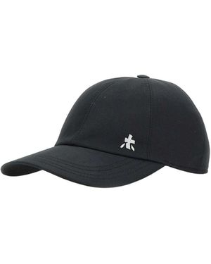 Premiata Logo-Embroidered Cap - Black