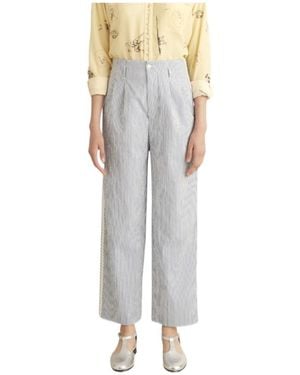 Bode Striped Casual Trousers - Multicolour