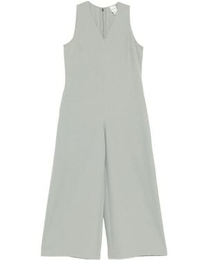 Calvin Klein V-Neck Jumpsuit - Grey