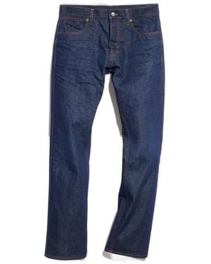 Gucci Logo Patch Jeans - Blue