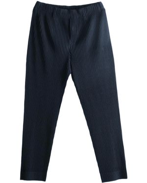 Homme Plissé Issey Miyake Homme Plissé Issey Miyake Pleated Trousers - Black