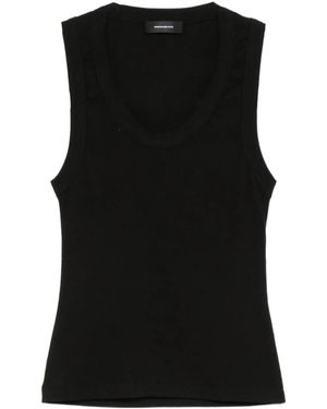 Wardrobe NYC Scoop-Neck Tank Top - Black