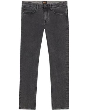 BOSS Boss Delaware Slim-Fit Jeans - Grey