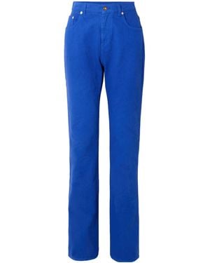 Gabriela Hearst High-Waisted Straight Leg Jeans - Blue