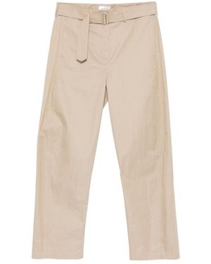 Magda Butrym Drawstring Casual Trousers - Natural