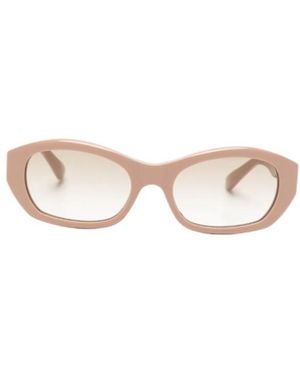 Balenciaga Geometric Sunglasses - White