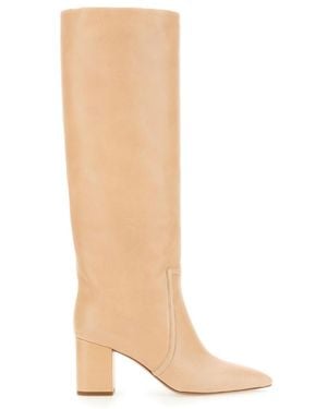Paris Texas Knee High Boots - White