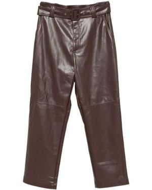 Twinset Logo Casual Pants - Gray
