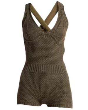 Max Mara Playsuits - Green