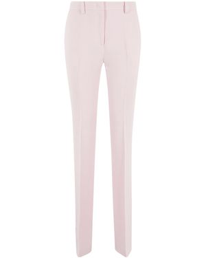 N°21 Pleated Zipper Casual Pants - Pink