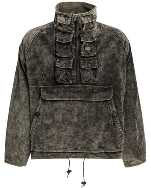 Kapital Multi-Pocket Zip-Up Jacket - Grey
