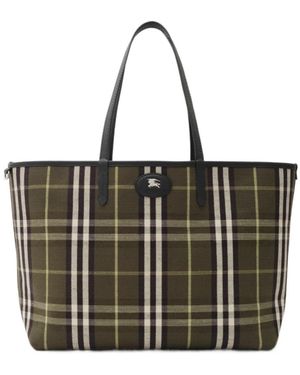 Burberry Reversible Medium Bloomsbury Tote Bag - Black